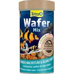 Tetra Wafer Mix, Fischfutter für Bodenfische und Krebse, nährstoffreich mit Shrimps und Spirulina, 250 ml Dose