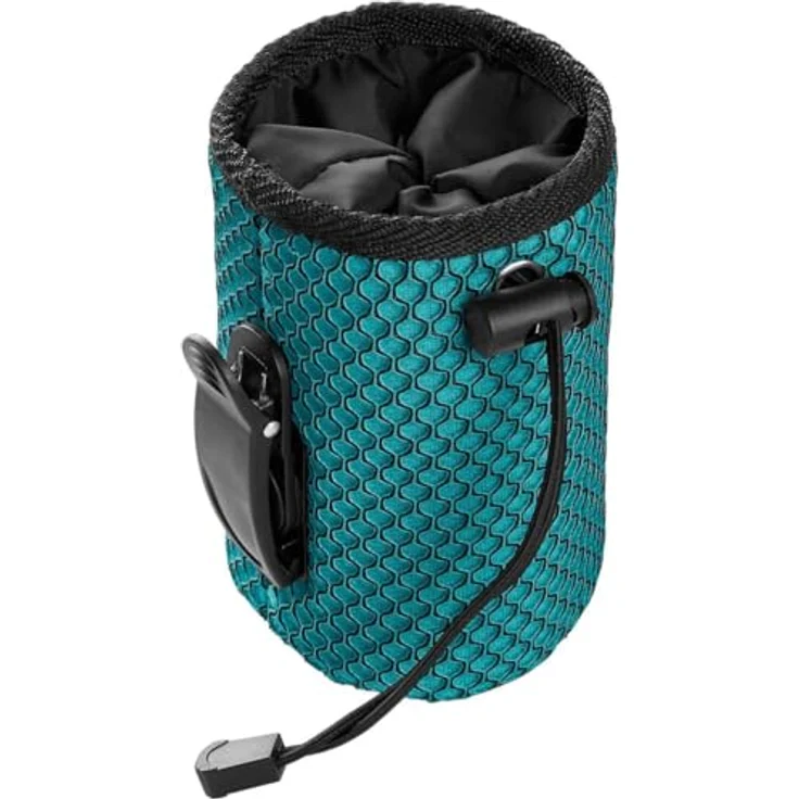 HUNTER Hilo Basic Snackbeutel, praktischer Leckerlibeutel in türkis, Größe one-Size mit Gürtelclip und 3-D Mesh-Material – Bild 1