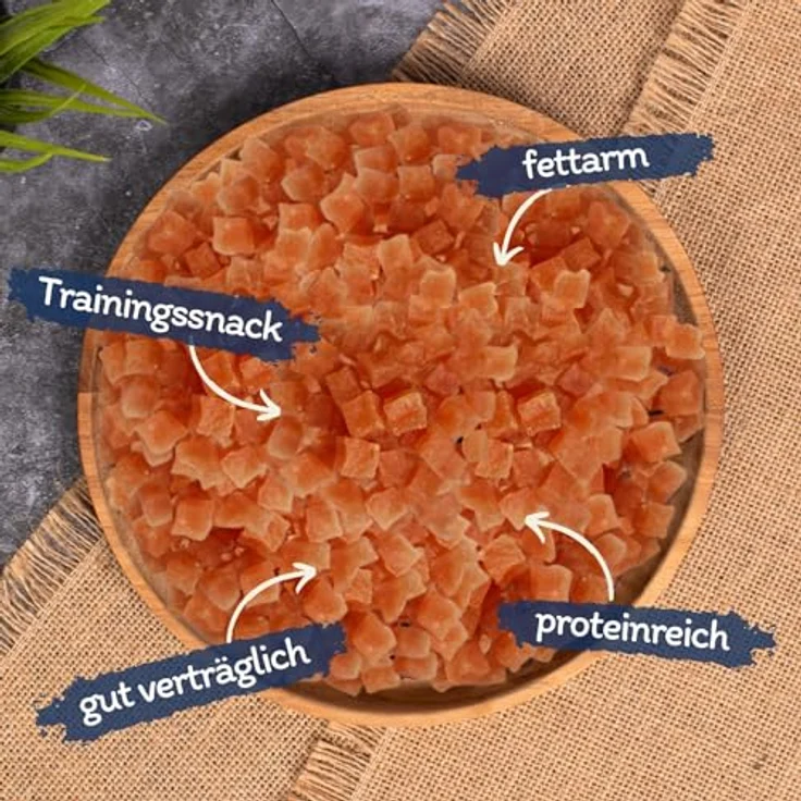 Lyra Pet® Hühnerbruststreifen, 10 kg, fettarmer Kausnack für Hunde, ideal für Welpen und Senioren, wiederverschließbarer Beutel – Bild 2