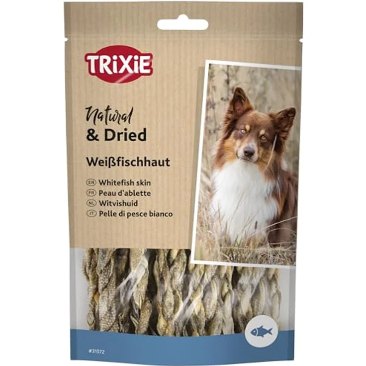 TRIXIE TX-31572 Premio Sushi Twisters mit Fisch, 60 g, Monoprotein-Hundensnack für empfindliche Hunde, hohe Produktqualität – Bild 1