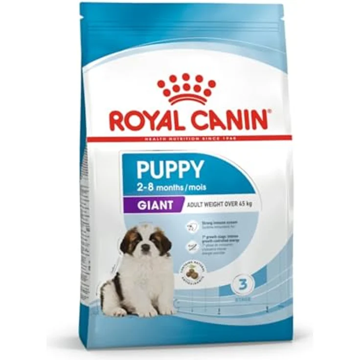 Royal Canin GIANT Puppy, Trockenfutter für sehr große Welpen (Endgewicht über 45 kg), 3,5 kg – Bild 1