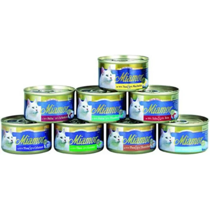 Miamor Feine Filets Dose 6 x 100 g, Thunfisch & Shrimps in Jelly, Ergänzungsfutter für Katzen, fettarm und leicht bekömmlich – Bild 2