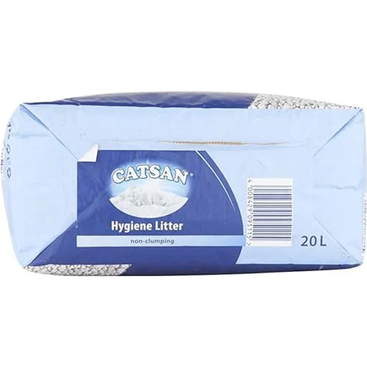 Catsan Hygiene, nicht klumpendes Katzenstreu, 3 Packungen à 20l, insgesamt 60l – Bild 3
