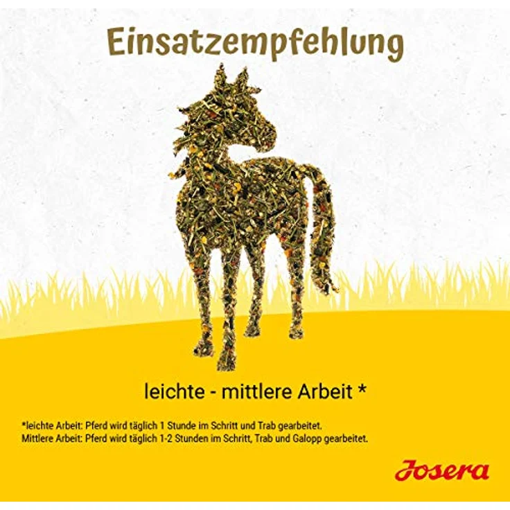 Josera Wald & Wiese, Premium Pferdefutter 15 kg, atemwegsunterstützendes Kräutermüsli, haferfrei, zucker- und stärkereniert – Bild 3