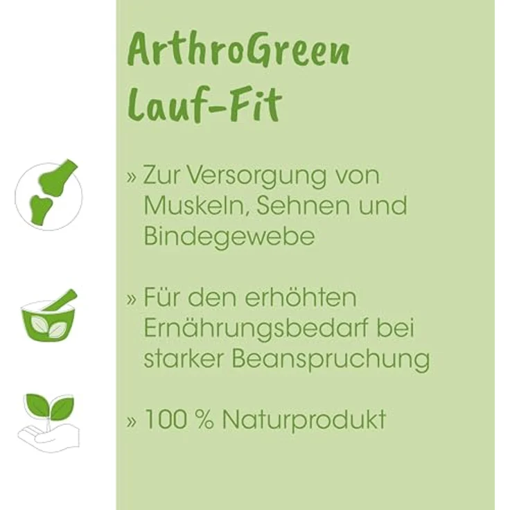 cdVet ArthroGreen Lauf-Fit 100ml, Nahrungsergänzung zur Gelenkunterstützung für Pferd, Hund und Katze mit Kräutern – Bild 3