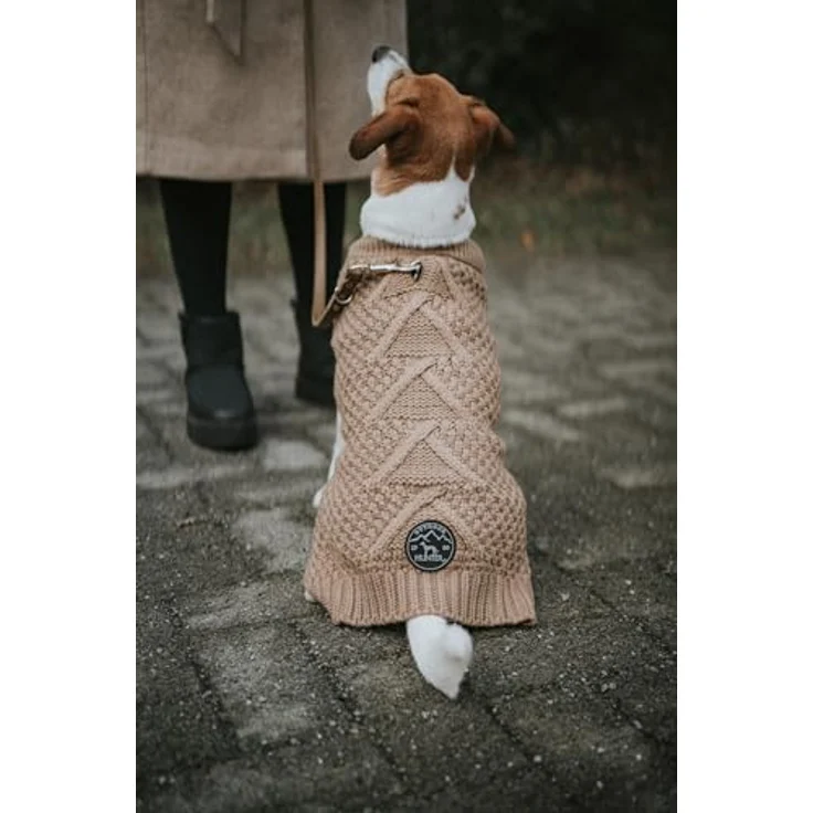 Hunter Hunde-Pullover Malmö beige 35 cm – Bild 11