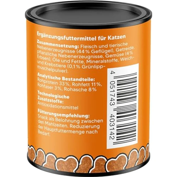NutriQM® Knabberspaß Gelenke Katzensnack, 5 x 50 g mit Grünlippmuschel & Geflügel, für gesunde Gelenke & Beweglichkeit, knusprig & schmackhaft – Bild 2