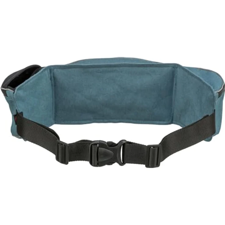 TRIXIE Leckerlibeutel Baggy Belt, Hüfttasche mit mehreren Fächern und wasserdichtem Reißverschluss, blau – Bild 3