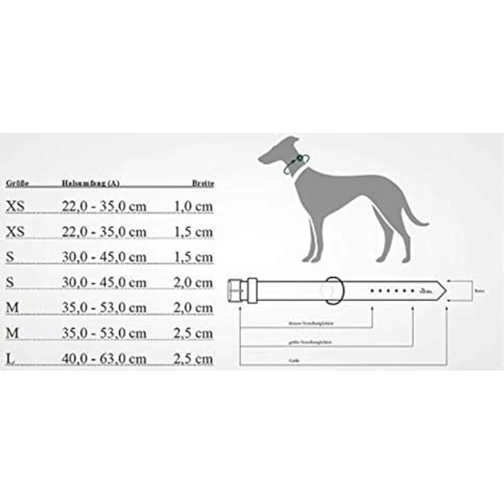 Hunter Hunde-Halsung Vario Basic schwarz M 2 – Bild 5