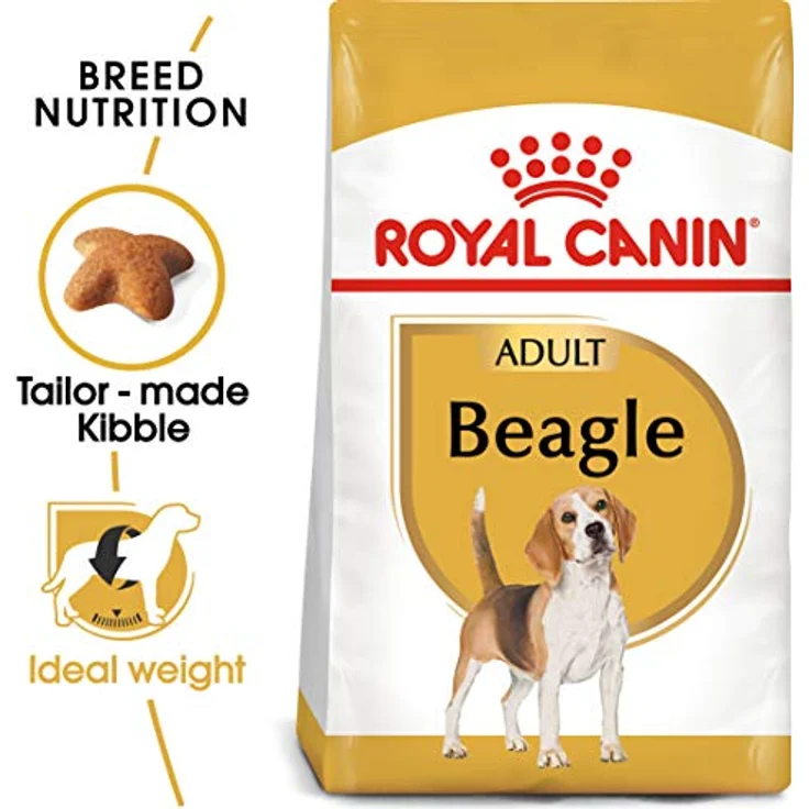 Royal Canin Beagle Adult, Hundefutter für ausgewachsene Beagle, 12 kg, unterstützt ideales Körpergewicht und Knochen- sowie Gelenkgesundheit – Bild 2