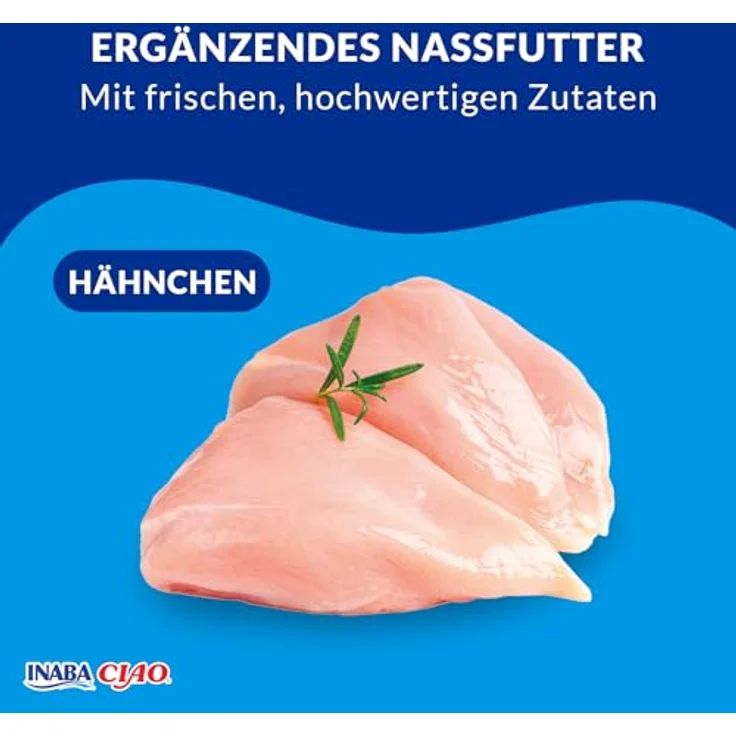 INABA Ciao Stew Katzenfutter, Nassfutter mit 34% Hühnerfleisch, kalorienarm, getreidefrei, zuckerfrei, 40 g (1er Pack) – Bild 3