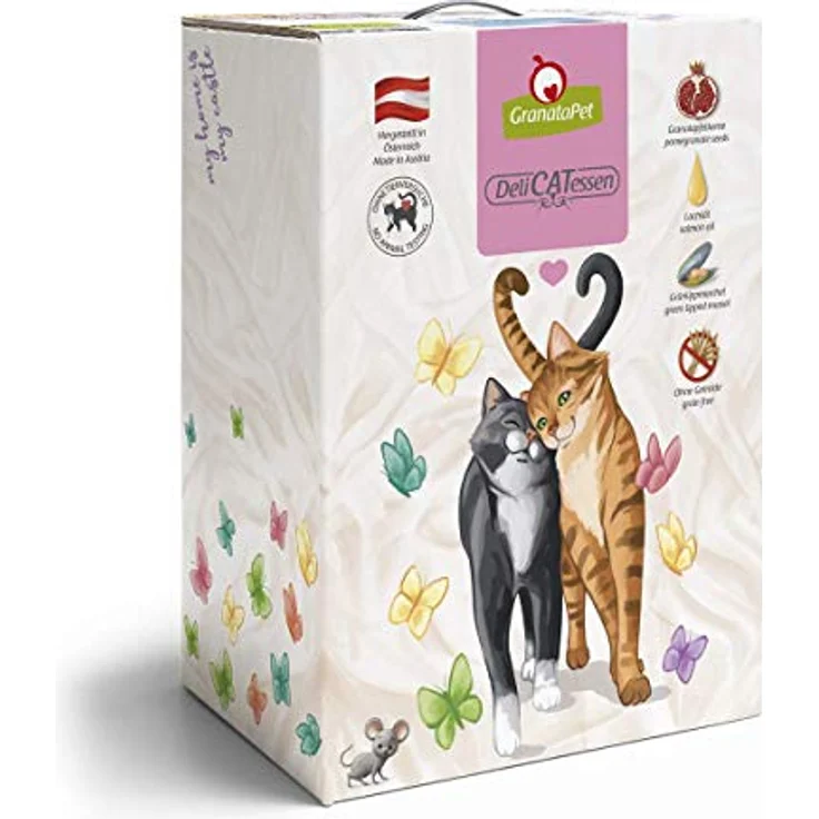 GranataPet DeliCatessen Geflügel Adult, Trockenfutter für Katzen, getreidefrei & ohne Zuckerzusätze, 9 kg – Bild 1