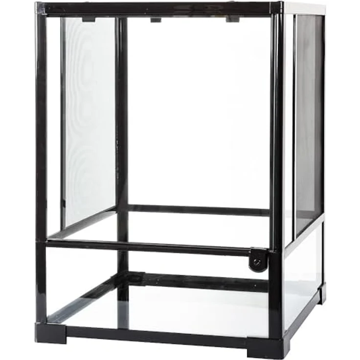ReptiZoo Glasterrarium 30x30x45 cm, Terrarium mit Schwenktüren und einzigartiger Ventilation, zerlegbar – Bild 3