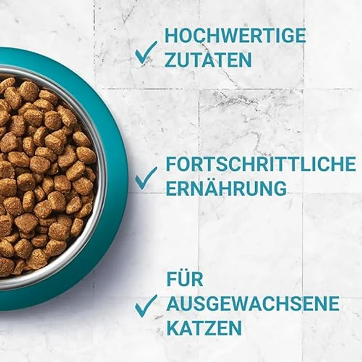 PURINA ONE Bifensis Trockenfutter mit Lachs, Alleinfuttermittel für ausgewachsene Katzen, 9,75 kg, unterstützt gesundes Harnsystem – Bild 5