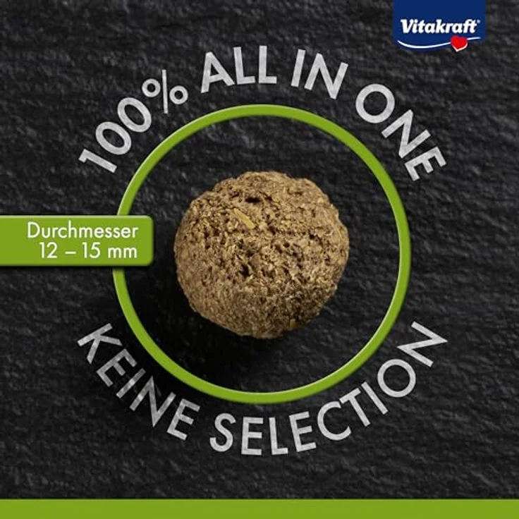 Vitakraft Vita Special Adult, Hauptfutter für Meerschweinchen mit Kräutern und Gräsern, geringer Calciumgehalt, ohne Zucker und Getreide, 600g – Bild 2