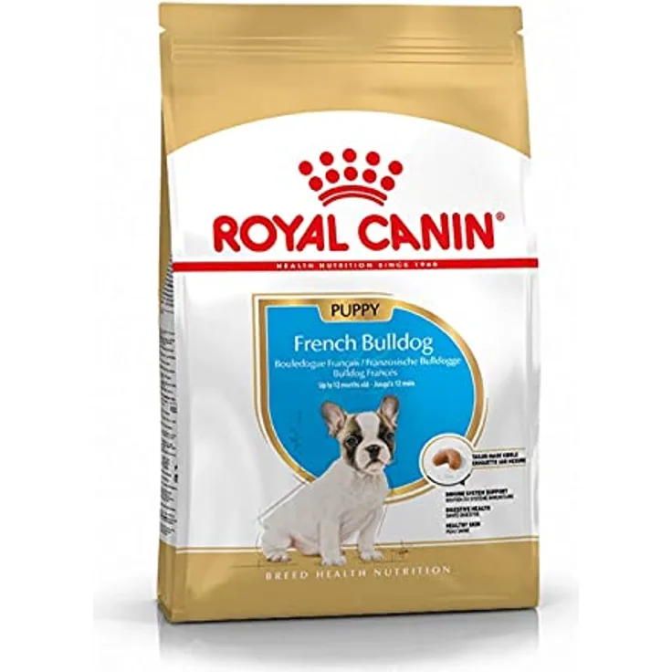 ROYAL CANIN Französische Bulldogge Puppy 10 kg, Hundefutter für Welpen mit speziellen Kroketten und Antioxidanzien für gesunde Haut und Verdauung