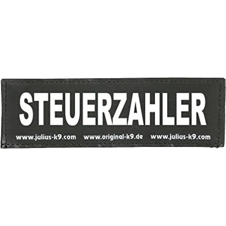 Julius-K9® Klettsticker Größe XS bis L S STEUERZAHLER – Bild 2