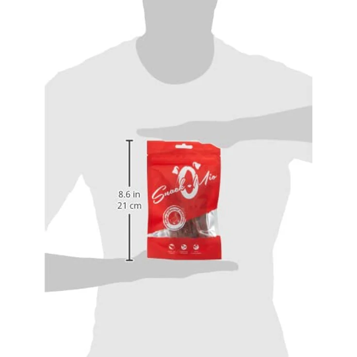 SnackOMio Premium Hundesnack Entenbrust Filetstreifen, getreidefrei, 70g, luftgetrocknet, BARF geeignet – Bild 3