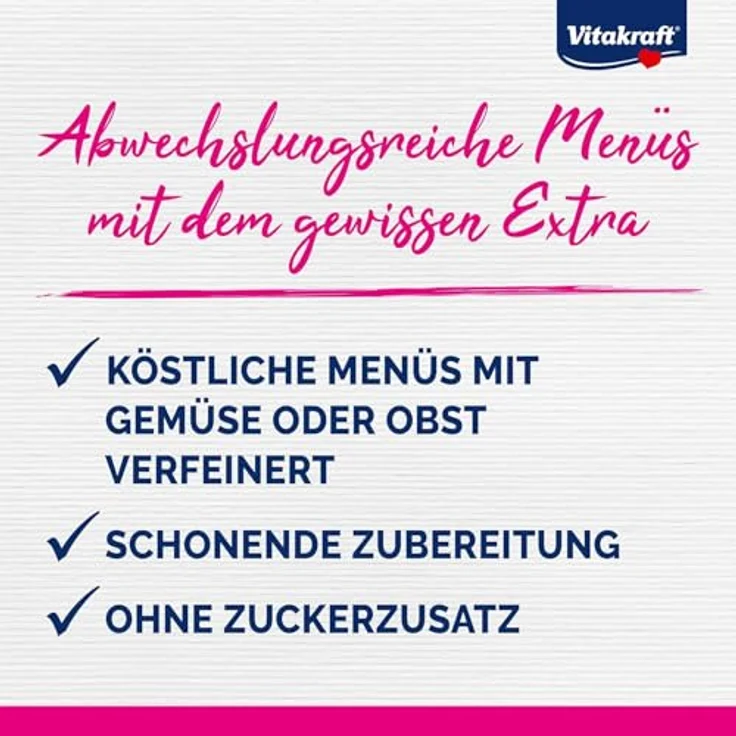 Vitakraft Poésie Création Nassfutter für Katzen, mit Seelachs, Pasta und Tomate, ohne Zucker und Getreide, 85g – Bild 2