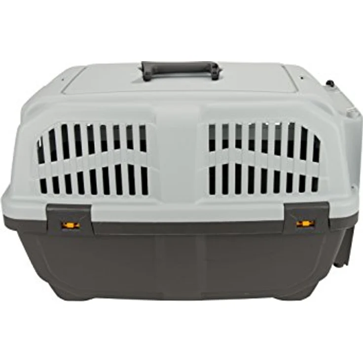 Aimé Transportkorb Skudo Iata 2, Hunde-Transportbox mit optimaler Belüftung und sicherem Verschluss, 35 x 36 x 55 cm – Bild 5
