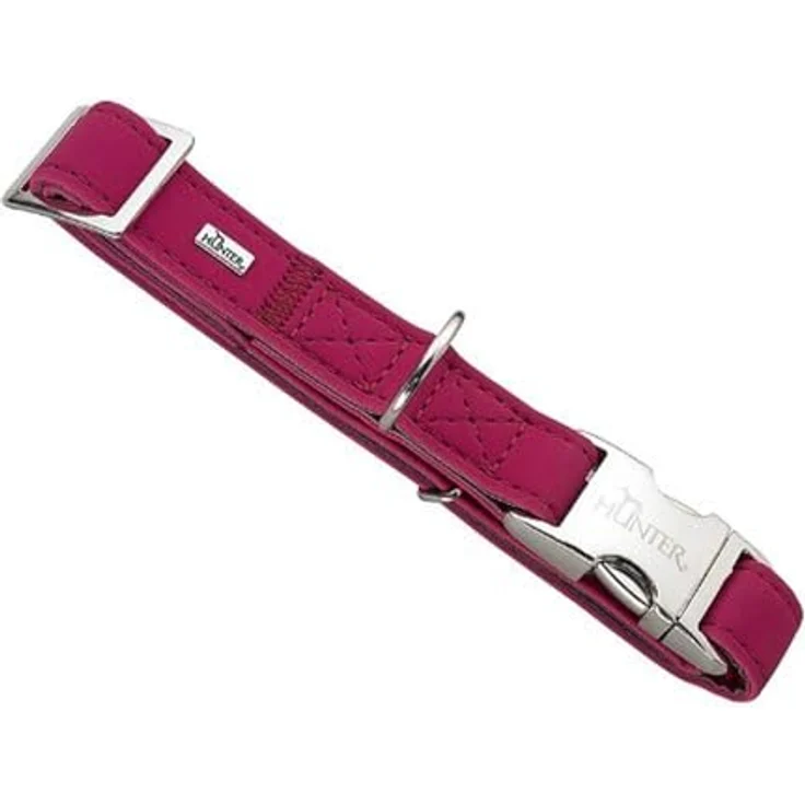 Hunter Hunde-Halsung Softie Alu-Strong himbeer M – Bild 9
