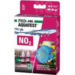 JBL Wassertest-Set ProAquaTest NO2, für Süß-/Meerwasser-Aquarien und Teiche, inklusive Reagenzien und Glasküvetten, ca. 50 Tests