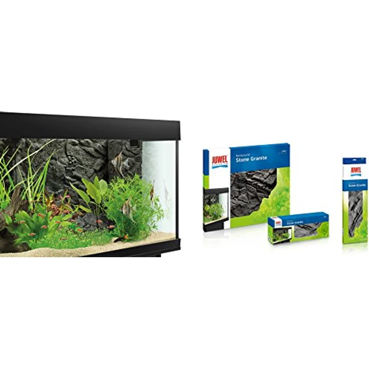 Juwel Aquarium Filter Cover Stone Granite, Naturgetreue Felsstruktur, leicht zuschneidbar,meerwassergeeignet – Bild 5