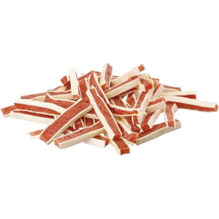 Trixie PREMIO Fish Chicken Stripes, kalorienarmer Hundesnack für alle Lebensphasen, XXL Pack 300g – Bild 2