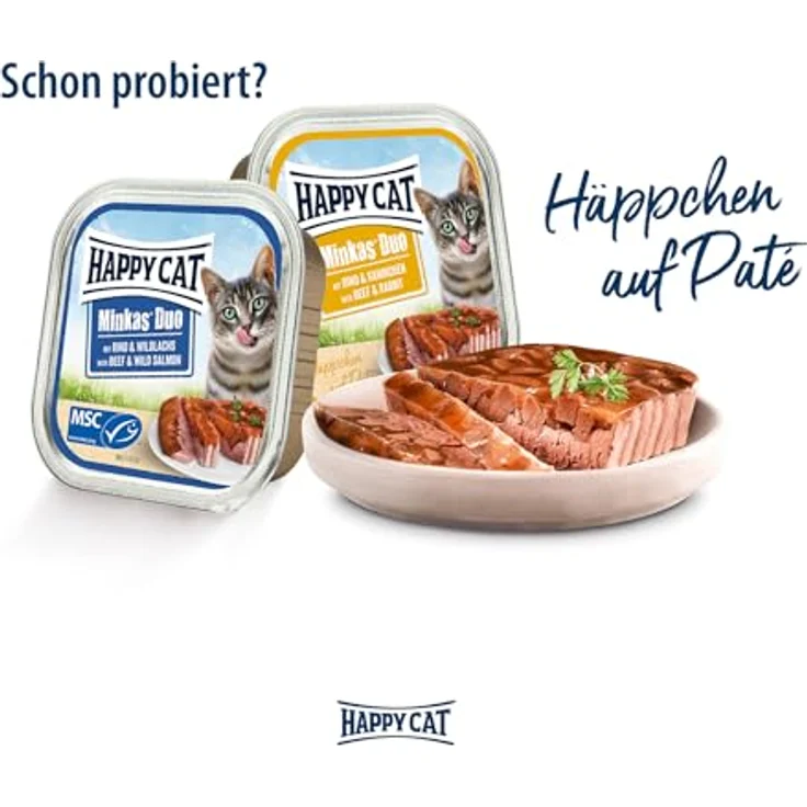Happy Cat Minkas Trockenfutter Katze Adult, Sterilised mit Geflügel, 1,5 kg - ausgewogene Komplettnahrung mit reduziertem Fettgehalt für kastrierte Katzen – Bild 6