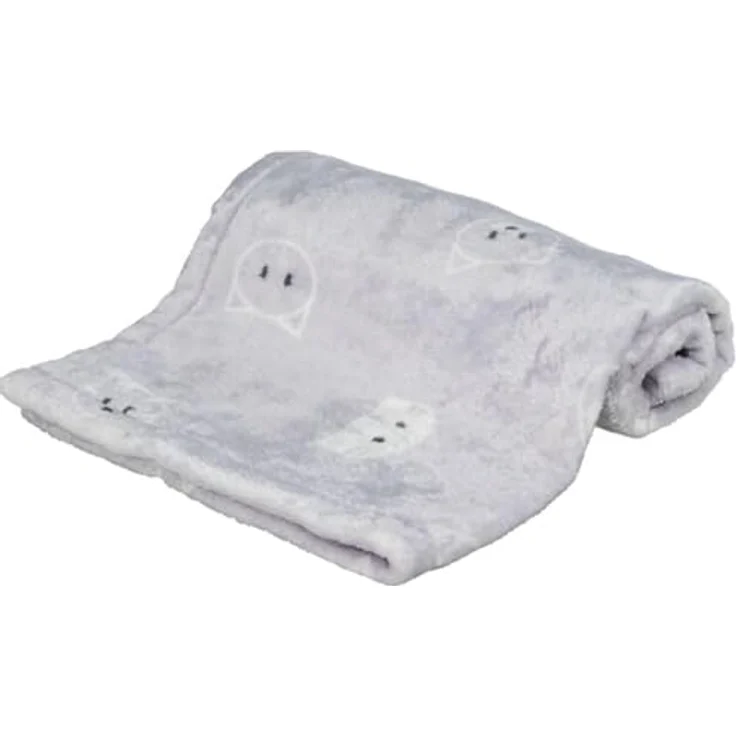 TRIXIE Decke Mimi, fliederfarbene Katzendecke aus superweichem Softplüsch, waschbar, 70 x 50 cm, allergikerfreundlich – Bild 2
