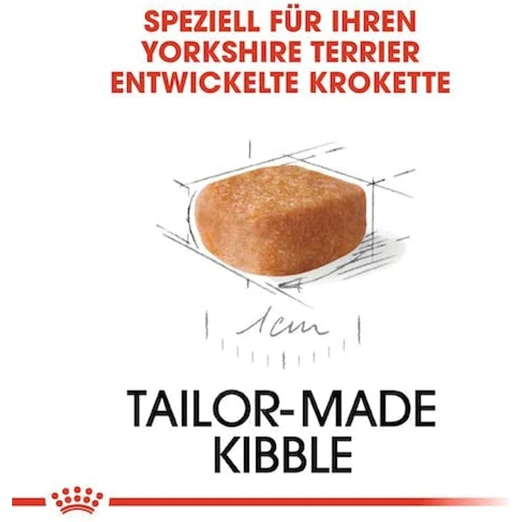 Royal Canin Yorkshire Terrier Puppy, 1,5 kg Trockenfutter für Welpen bis 10 Monate, unterstützt das Immunsystem, fördert schönes Fell und Zahngesundheit – Bild 3