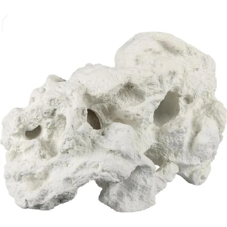 EBI Aqua Della Combo Chalk Stone XXL, Aquarium Dekoration aus Polyesterharz, für Süß- und Salzwasseraquarien