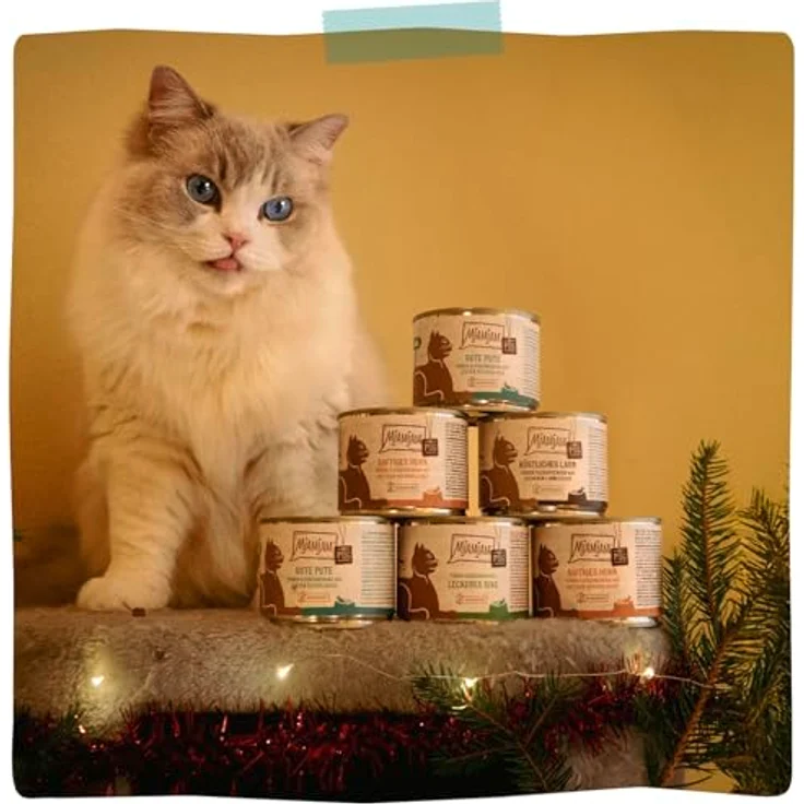 MjAMjAM Pur 6 x 200 g, Katzen-Nassfutter mit hohem Fleischanteil, monoprotein, ohne Getreide und Zucker, hergestellt in Deutschland – Bild 6