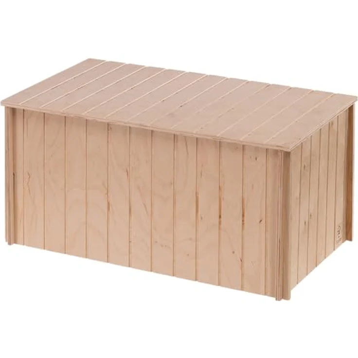 Ferplast SIN MAXI Kaninchenhaus, FSC-zertifiziertes Holz mit Flachdach und Belüftungslöchern, Bausatz, 52 x 31 x H 26 cm, für Kaninchen und große Nagetiere – Bild 5