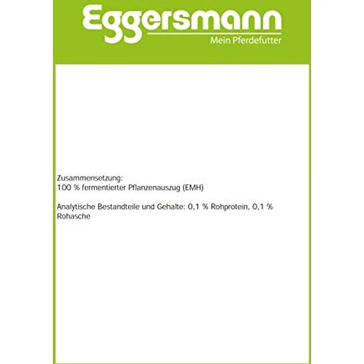 Eggersmann EMH Direkt, Ergänzungsfuttermittel für Pferde zur natürlichen Stoffwechselunterstützung, 5 L Flasche – Bild 2