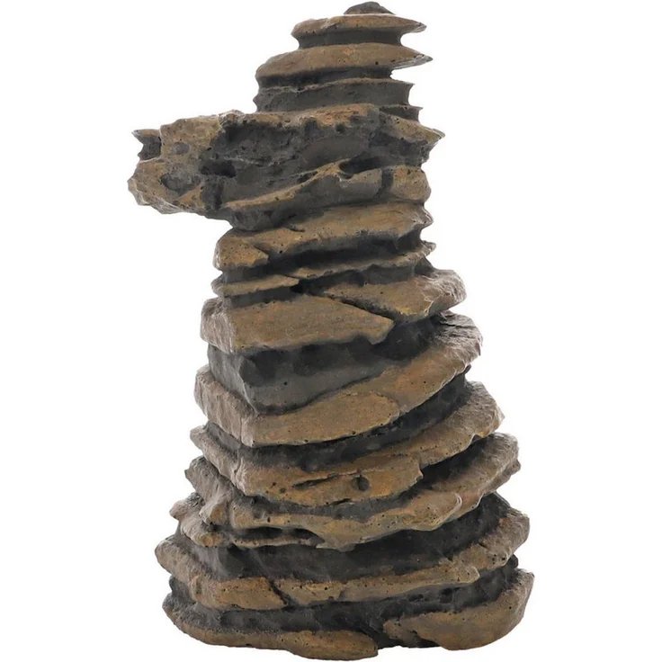 HOBBY Aquariendeko Pagoda Rock 2, täuschend echte Felsformationen aus sicherem Polyresin, 11 x 7,5 x 17,5 cm