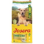 Josera Senior Salmon & Rice 12,5 kg Trockenfutter für Hunde, fettarm mit Lachs und Omega-3-Fettsäuren, unterstützt die Herzfunktion und Immunabwehr