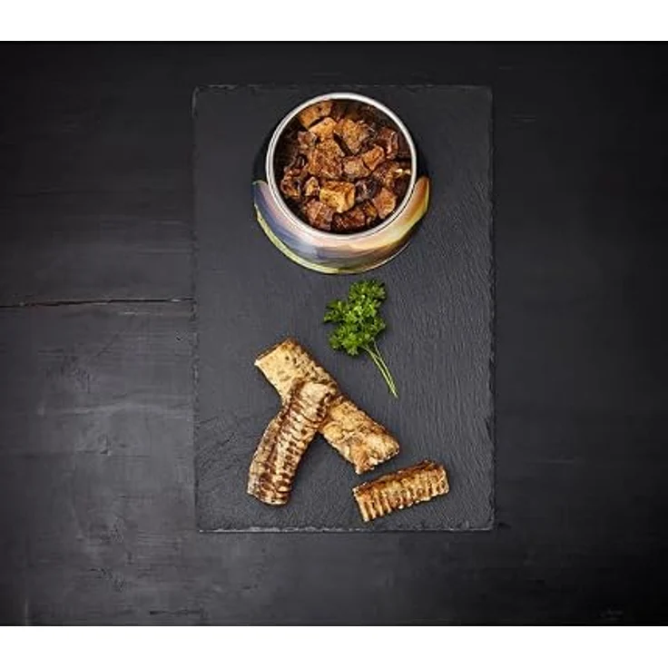 Dehner Wild Nature Hundesnack, Premium Pferde-Lunge Würfelsnack, glutenfrei & getreidefrei, 200 g für ernährungssensible Hunde – Bild 2