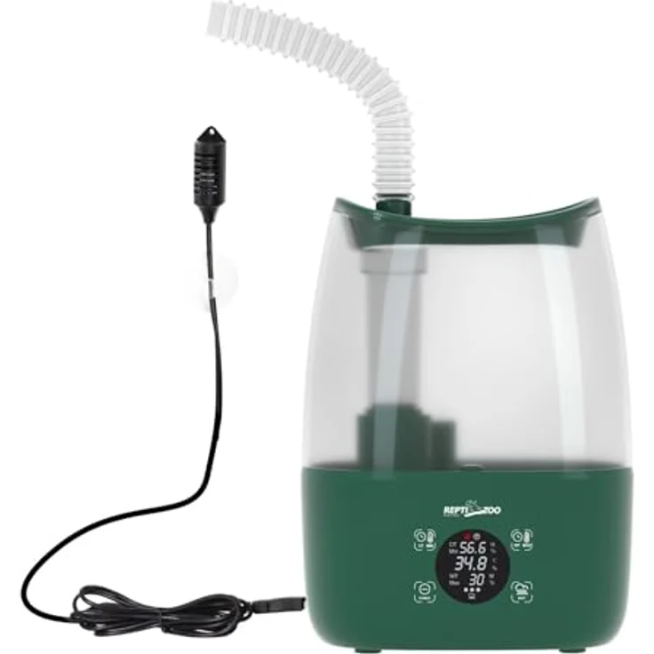 ReptiZoo Terrarium ReptiZoo 2in1 Luftbefeuchter mit Hygrostat und digitalem Timer, 4 Liter Volumen – Bild 7