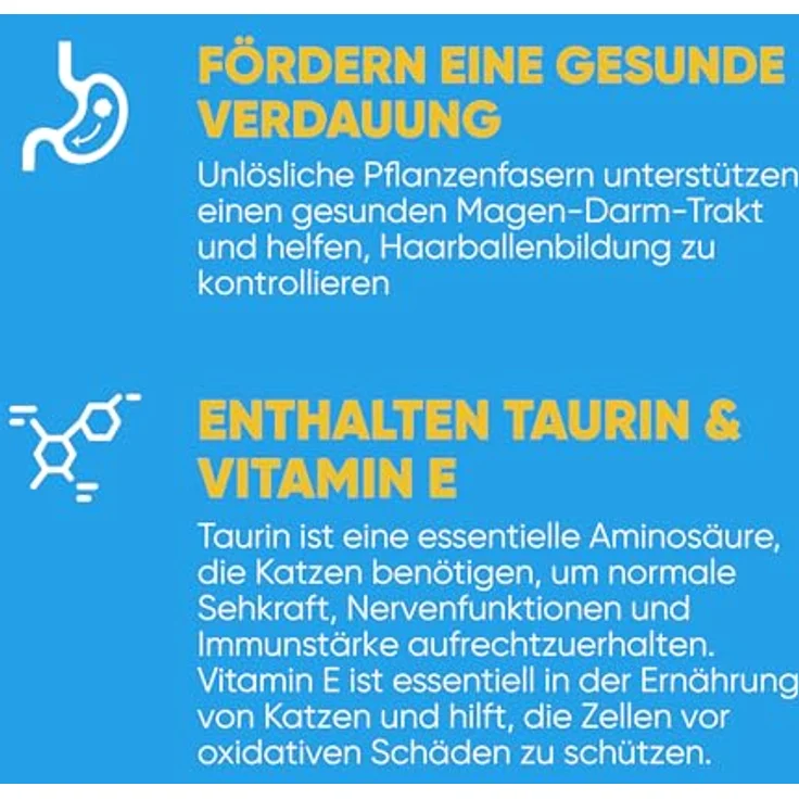 INABA Churu Hairball Control Katzenleckerlis, Cremige Schleckies mit Thunfisch, Huhn & Lachs, Reich an Omega 3 & 6, Ohne Getreide und Zucker, 60 x 14 g – Bild 4