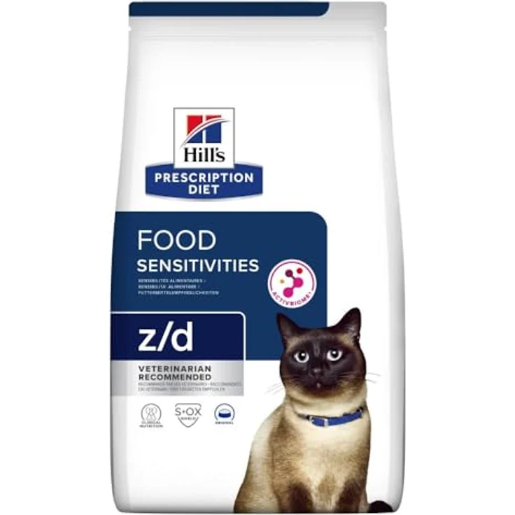 Hill's Prescription Diet z/d Original, Diätnahrung für Katzen mit Futterempfindlichkeiten, 1,5 kg – Bild 2