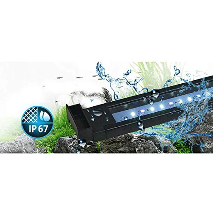 Fluval AquaSky 2.0, LED Aquariumbeleuchtung mit 27 W, steuerbar über Fluval SmartApp, 6.500 K Licht mit Farbnuancen und Wettereffekten – Bild 5