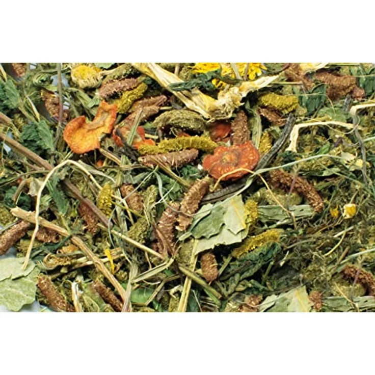 JR FARM Grainless Health Mix für Zwergkaninchen, 1,2 kg - Getreidefreies Kleintierfutter mit hohem Rohfaseranteil, reich an Gemüse und Heilkräutern – Bild 2