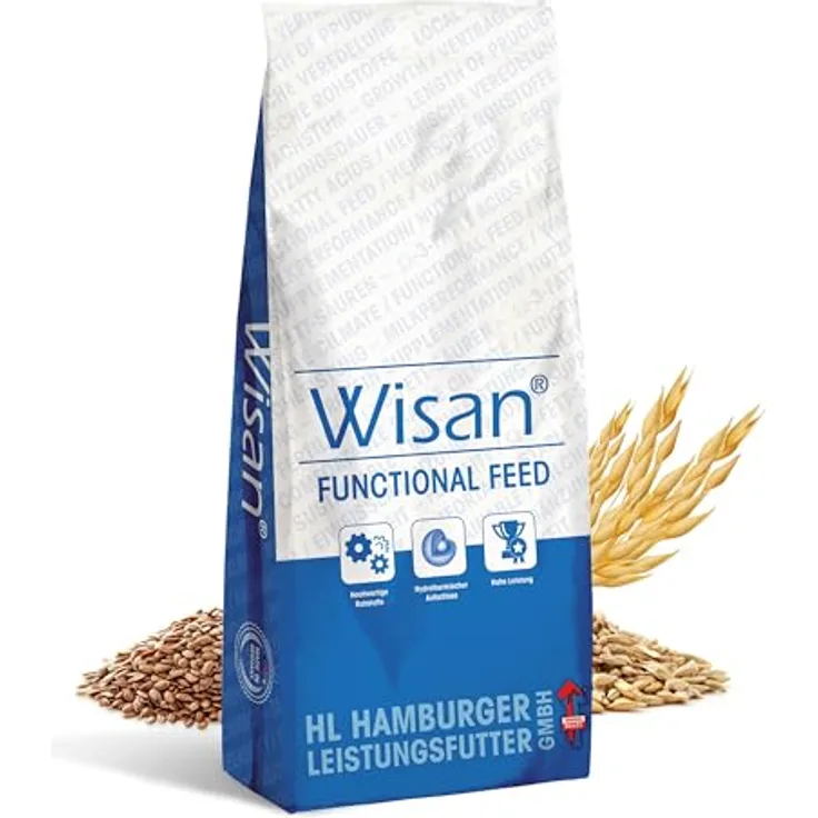 PANTO Wisan-Mais, 25 kg Kraftfutter für Pferde mit erhöhtem Energiebedarf, ideal für Sportpferde & Auffüttern, schmackhafte Mischung mit Leinsaat