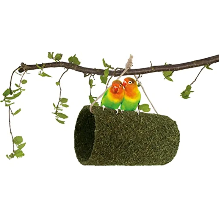 JR FARM Birds Pick-Tunnel 380 g, 100% natürliche Zutaten mit duftendem Bergwiesenheu, gentechnikfrei und hergestellt in Deutschland – Bild 2