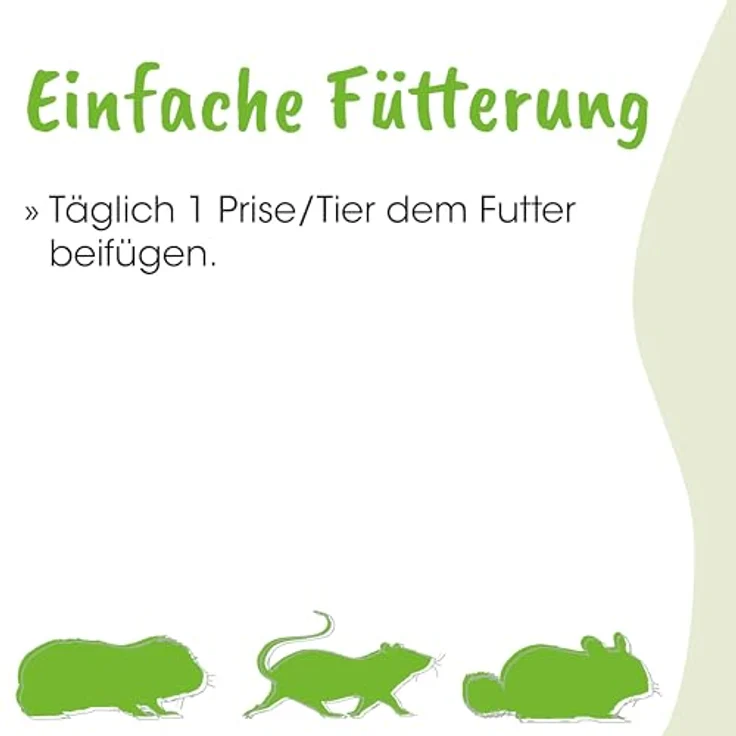 cdVet Nager AtemMix, Ergänzungsfuttermittel für atemwegsempfindliche Kleintiere, 150 g – Bild 5