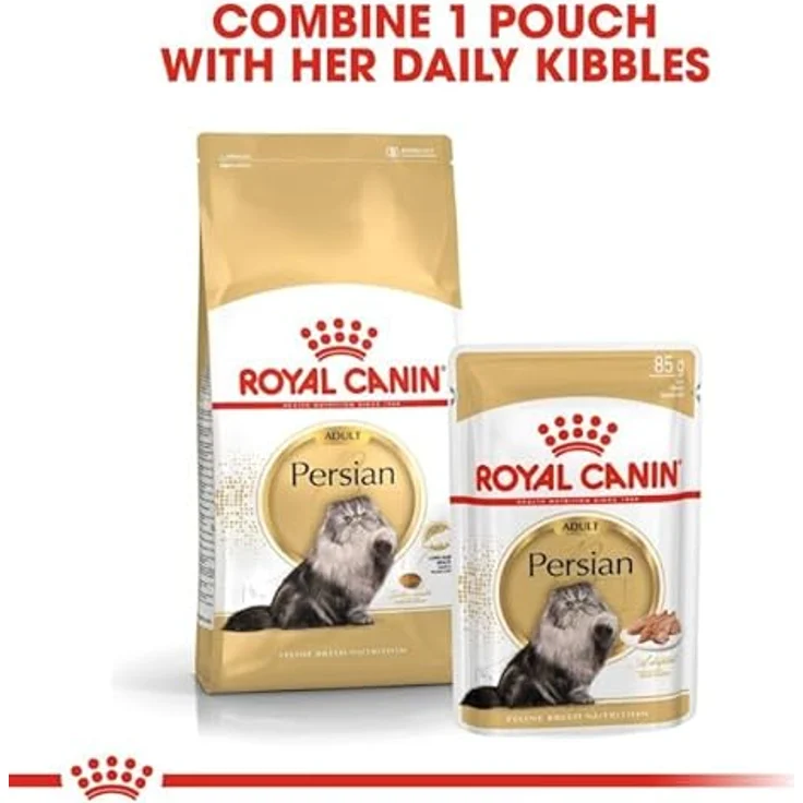 ROYAL CANIN Persian Adult 2 kg, Spezielles Katzenfutter für Perserkatzen mit Haarballen-Kontrolle und Haut- & Fell-Unterstützung – Bild 4