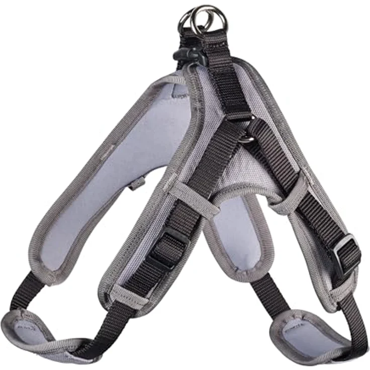 Hunter Tierbedarf Hunde-Geschirr Neopren Vario Quick, Nylon, wetterfest, bequem – Bild 2