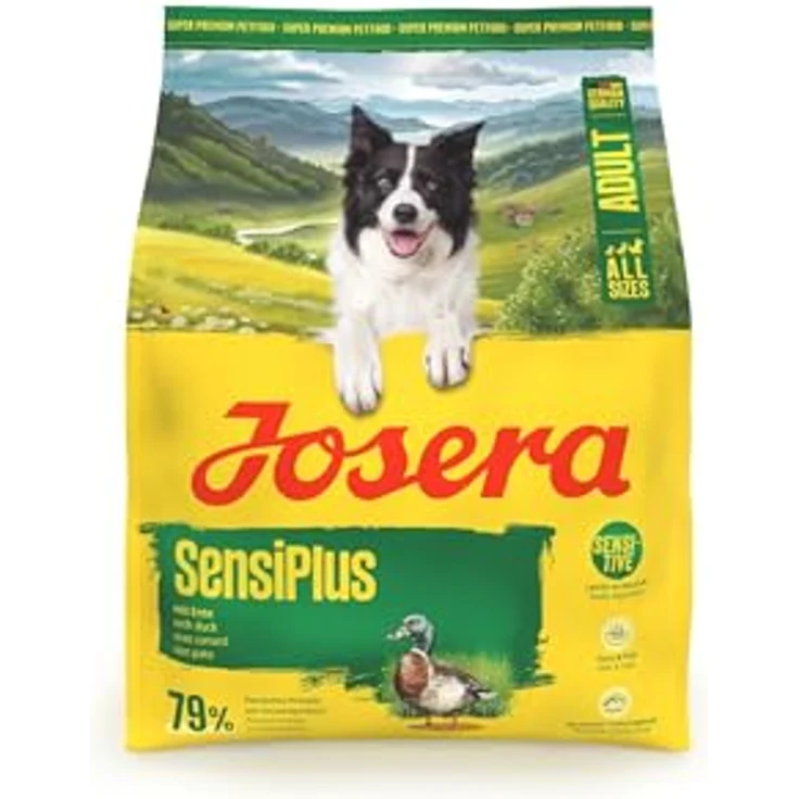 Josera All Sizes Adult SensiPlus, Sensitives Hundefutter für empfindliche Hunde, 900 g – Bild 1