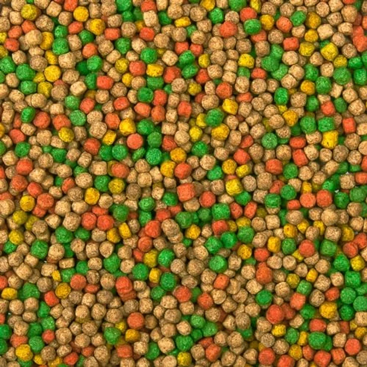 Teichpoint Multi-Mix Koifutter 3mm (15kg) - 4 Sorten Futtermix mit Lachsöl, Spirulina, Astaxanthin und Wheatgerm für Koi und Teichfische – Bild 1